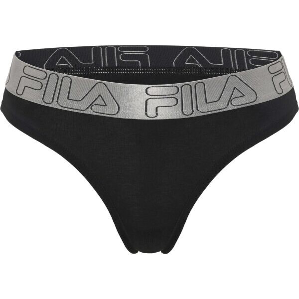 Fila WOMAN STRING Dámské tanga, černá, velikost