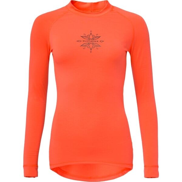 Klimatex ESTRID THERMOPLUS+ Dámské funkční triko, oranžová, velikost XXL