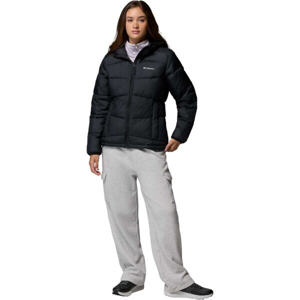 Columbia FIVEMILE BUTTE HOODED JACKET Dámská zimní bunda, černá, velikost