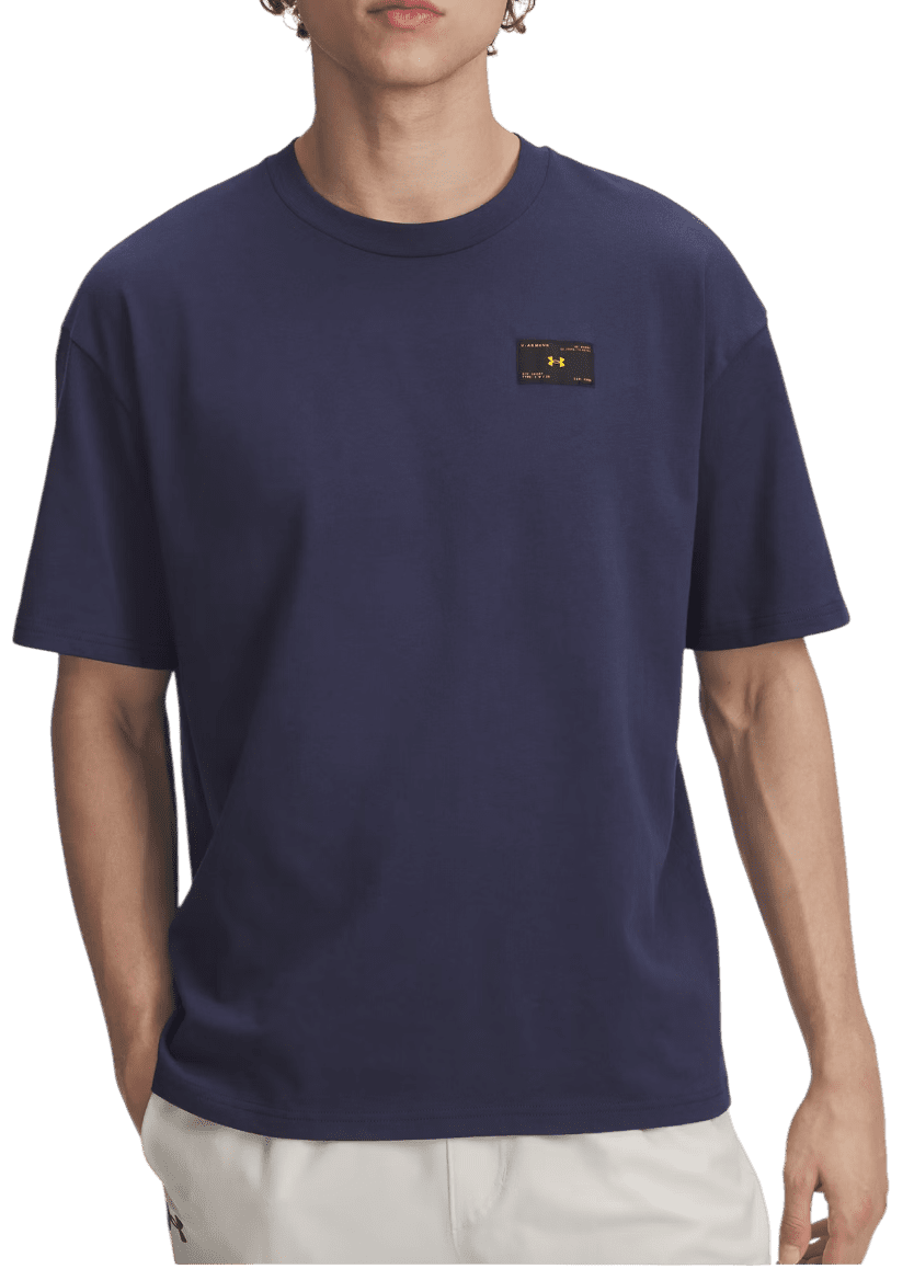 Triko Under Armour UA HWT WOVEN LABEL SS