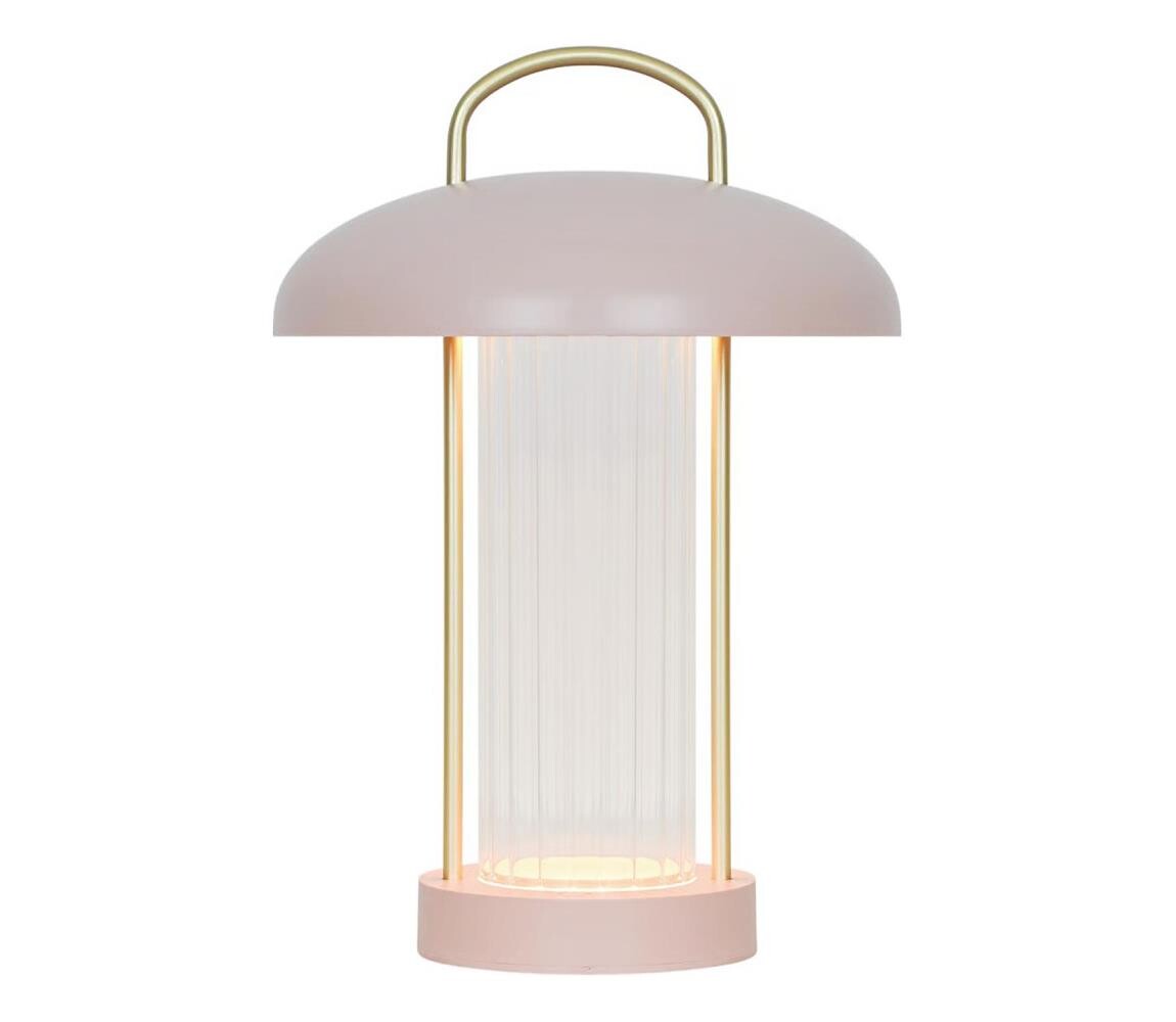 Nordlux Nordlux - LED Stmívat. nabíjecí dotyková stolní lampa MIRANO LED/3W/3,7V růžová