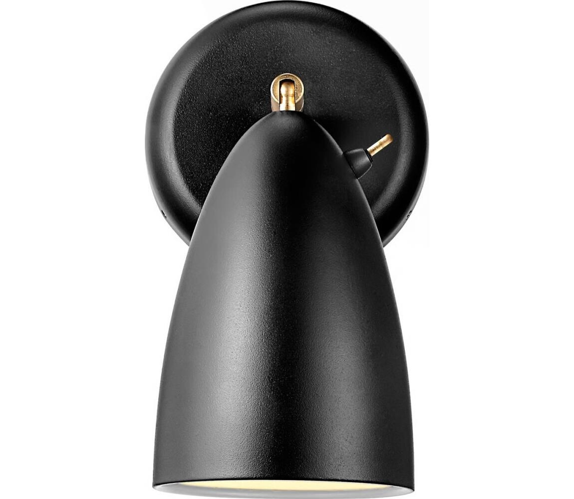 Nordlux Nordlux - Nástěnná lampa NEXUS 1xGU10/6W/230V černá