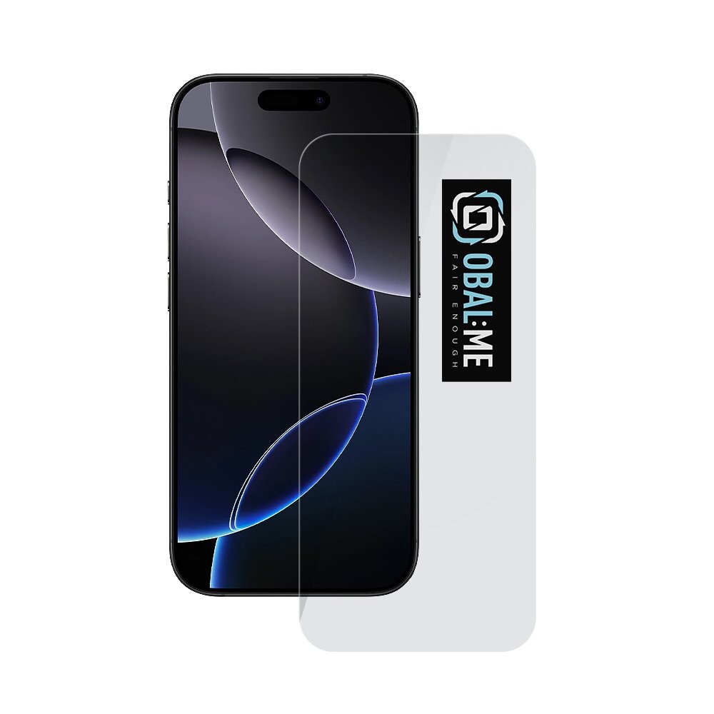 Tvrzené sklo OBAL:ME 2.5D pro Apple iPhone 17 Pro Max Clear