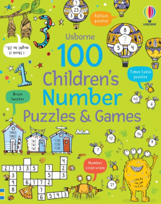 100 Children's Number Puzzles and Games - Phillip Clarke