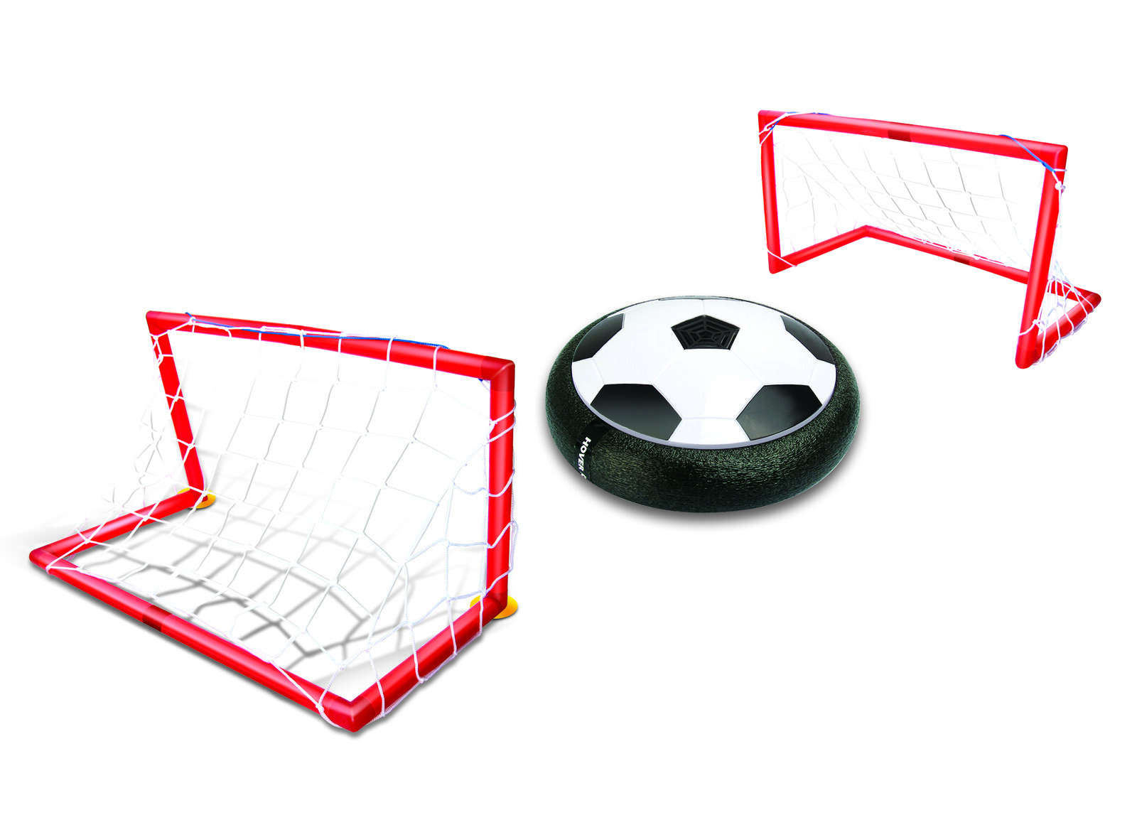 Fotbal vzdušný set s brankami 18x18 cm