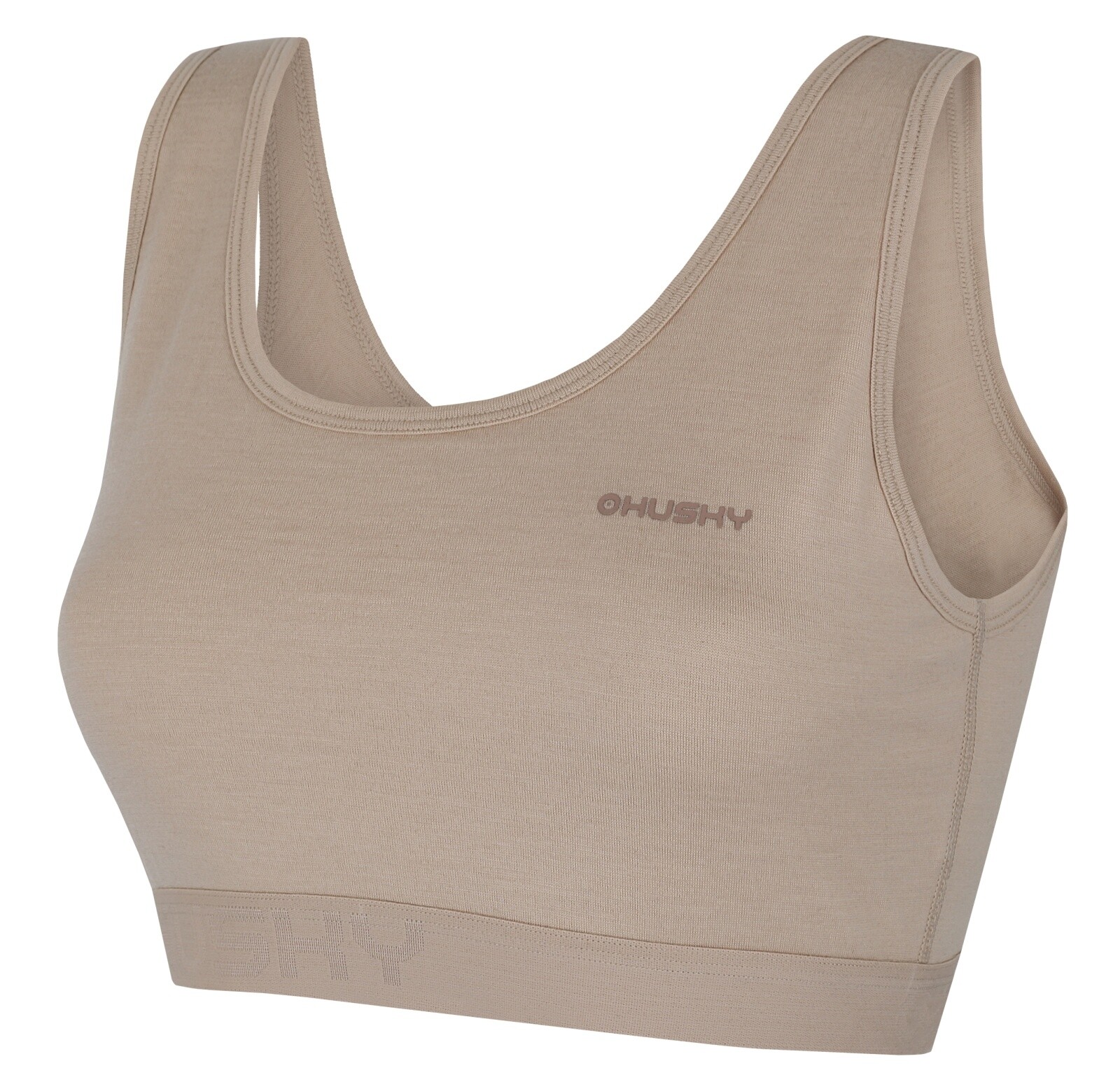 Husky Merino termoprádlo Podprsenka Mebra L beige Velikost: L