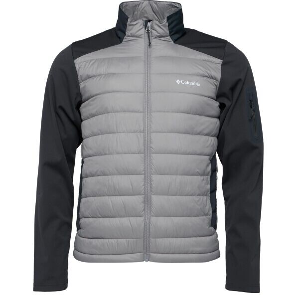 Columbia TECH HYBRID SOFTSHELL Softshellová bunda, šedá, velikost