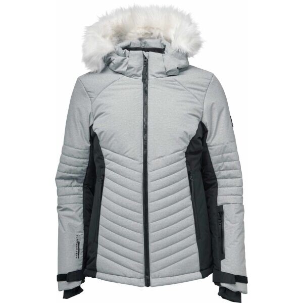 LOAP ORIS Dámská lyžařská bunda, šedá, velikost