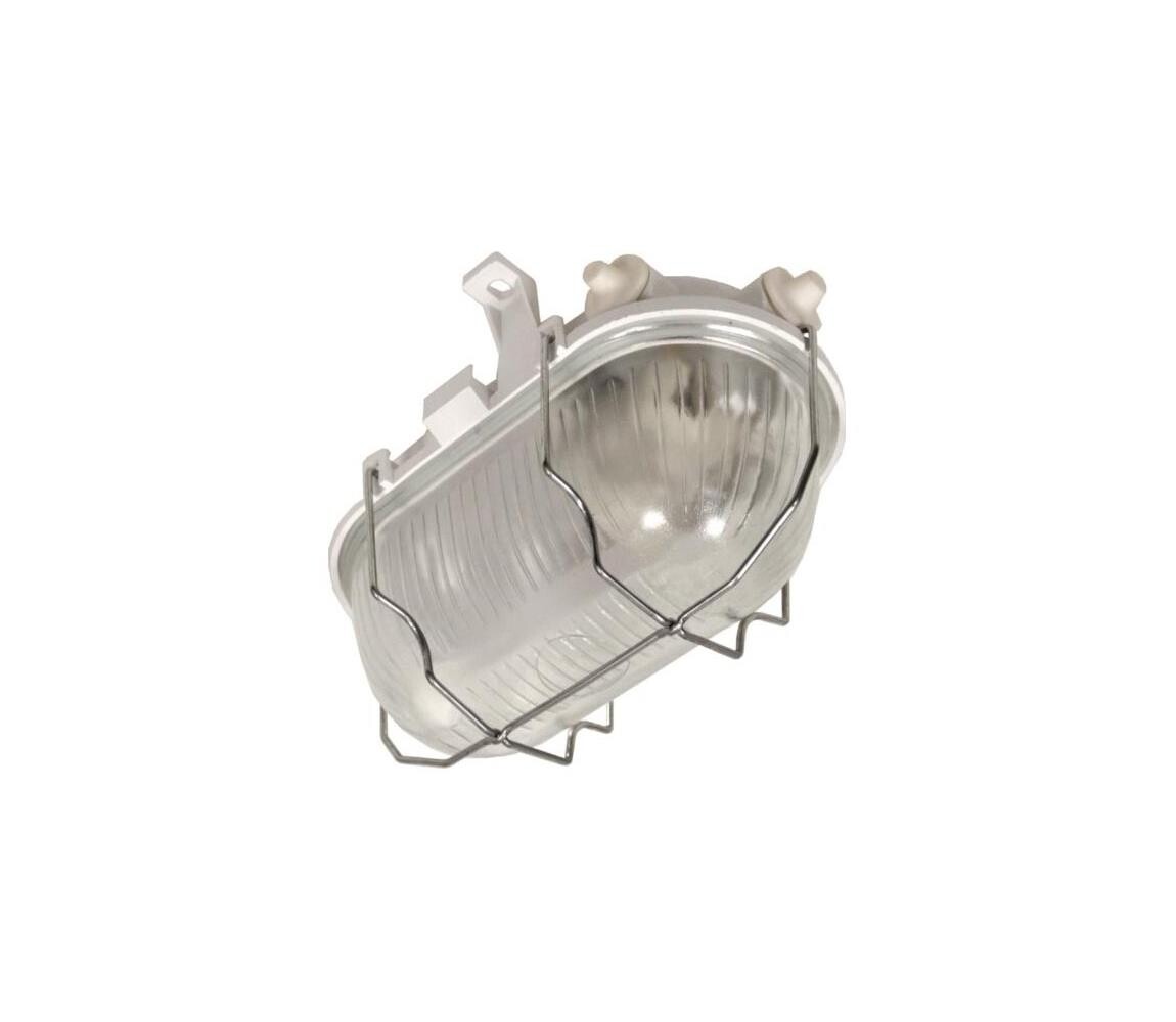 Venkovní stropní svítidlo RADUS 1xE27/60W/230V IP54 bílá