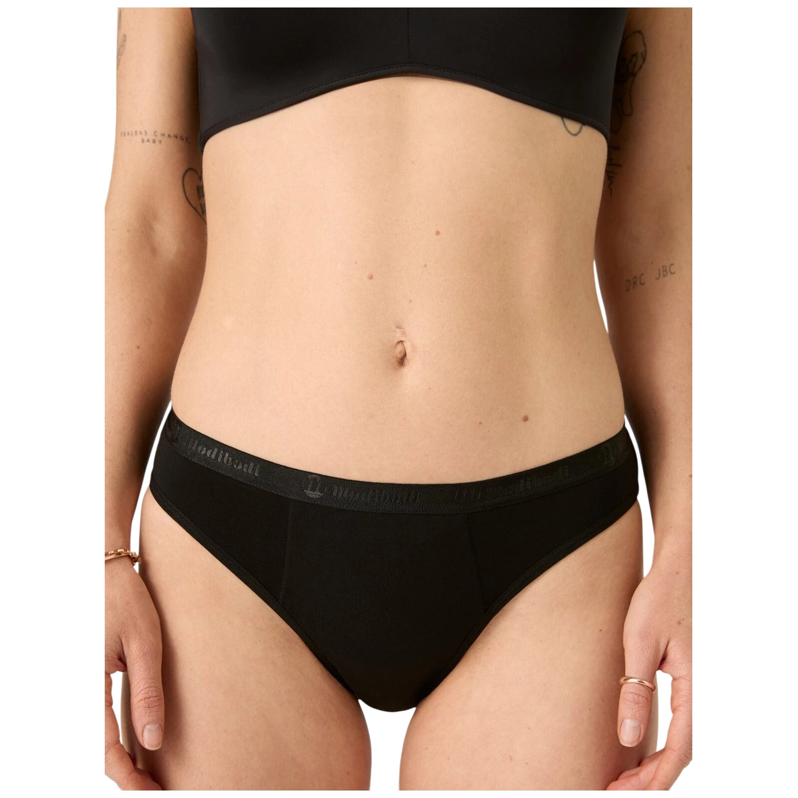 Menstruační kalhotky Modibodi Classic Bikini Super Overnight (CLBISOBLAW) S