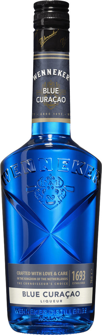 Wenneker Distilleries Wenneker Curacao Blue Liqueur 20% 0,7l