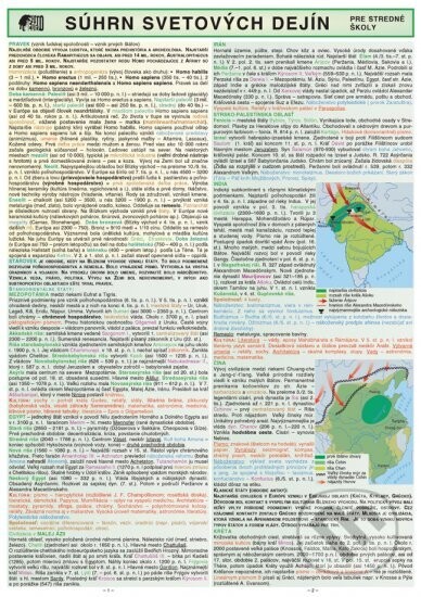 Súhrn svetových dejín - pre stredné školy - Holman