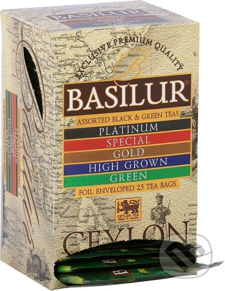 BASILUR Island of Tea Assorted přebal - Bio - Racio
