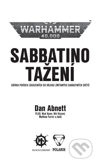 Sabbatino tažení - Dan Abnett