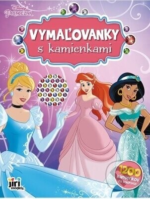 Vymaľovanky s kamienkami - Disney Princezné - Jiri Models SK