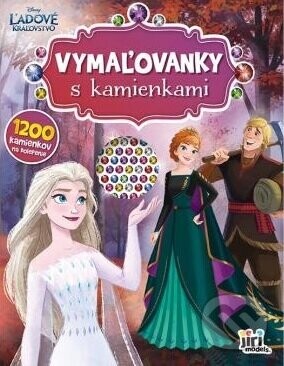 Vymaľovanky s kamienkami - Ľadové kráľovstvo - Jiri Models SK