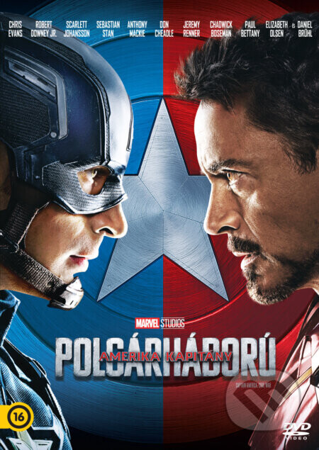 Amerika Kapitány: Polgárháború (HU) DVD