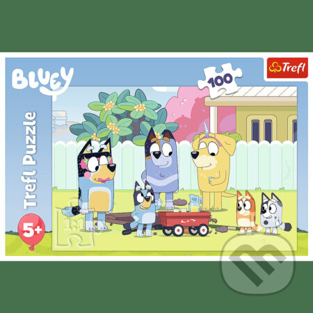 Trefl Puzzle 100 - Bluey / BBC - Trefl