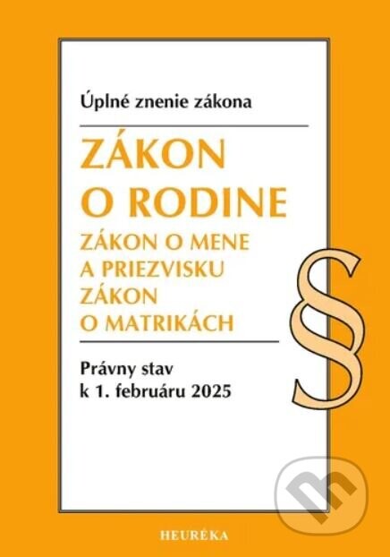 Zákon o rodine - Heuréka