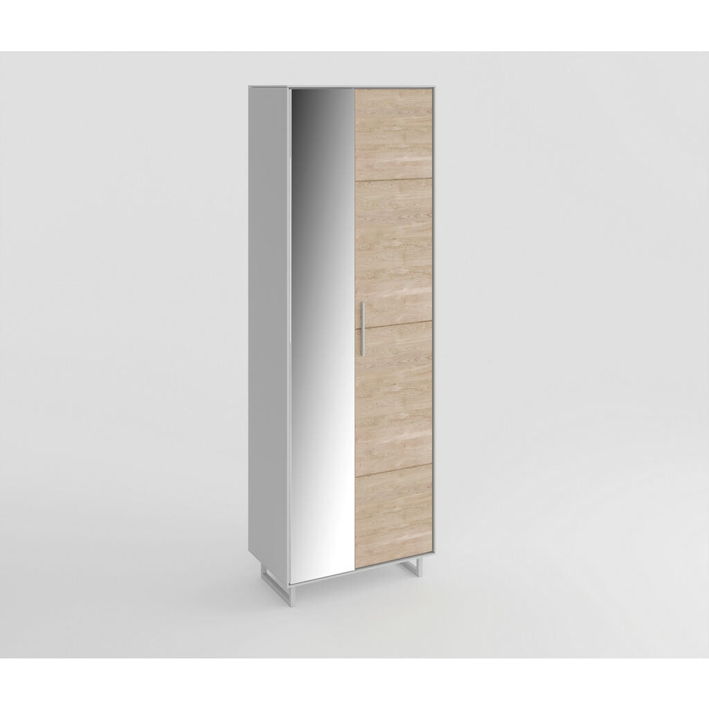 Livetastic SKŘÍŇ NA ODĚV, kašmírová, dub bianco, dub, 70/197/40 cm