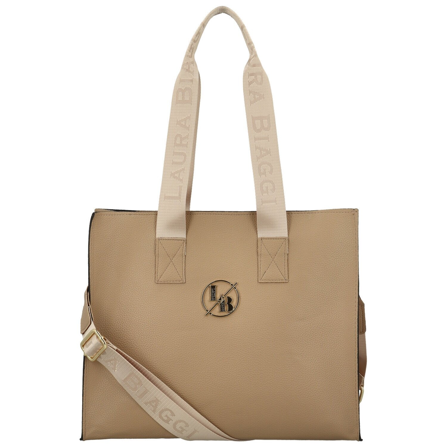 Dámská kabelka přes rameno camel - Laura Biaggi Renata Camel