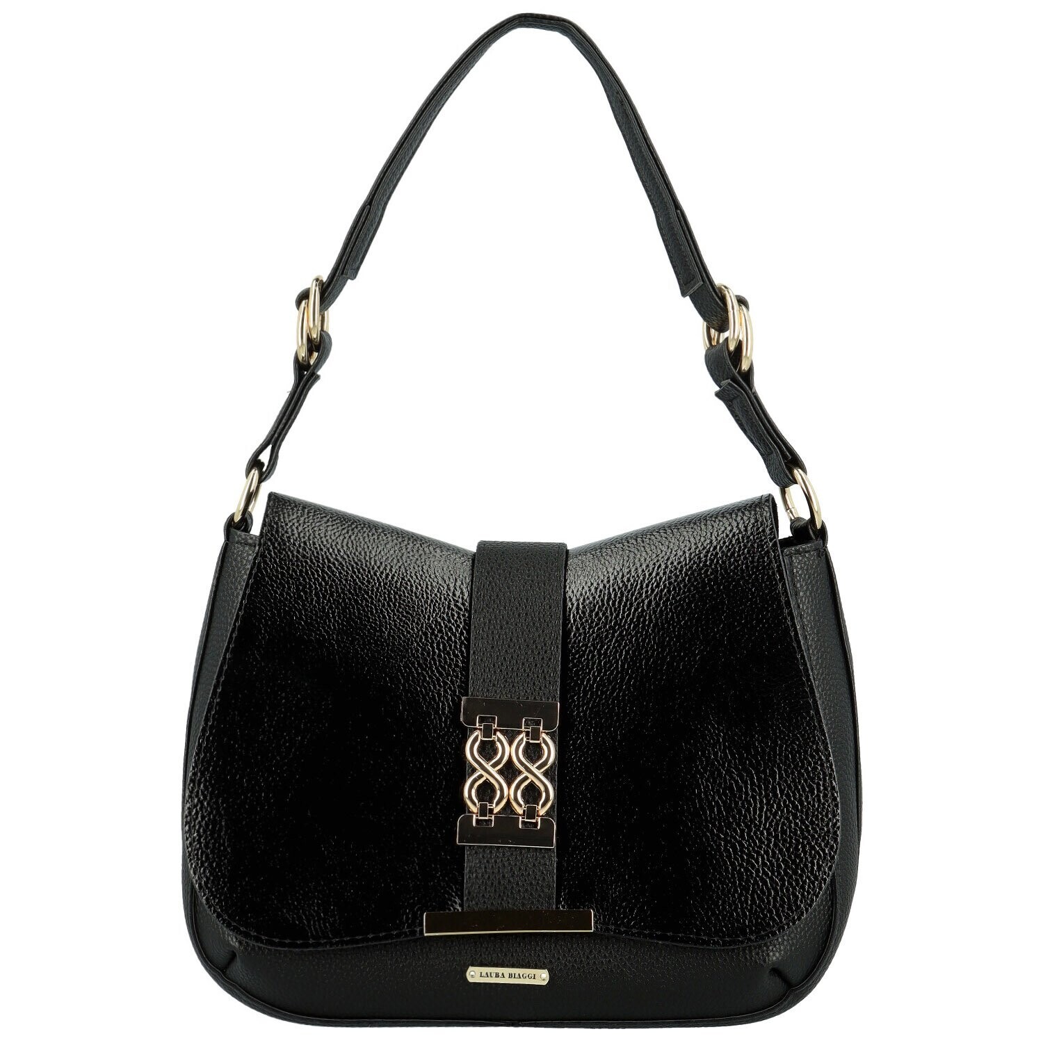 Dámská kabelka na rameno černá - Laura Biaggi Rumia černá