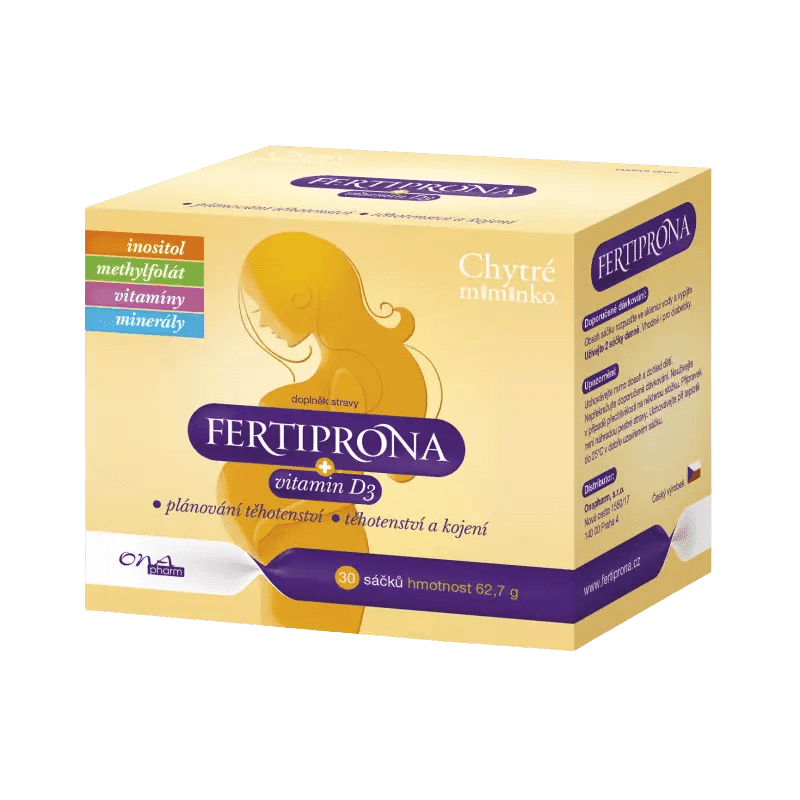 FERTIPRONA Chytré miminko  + Vitamin D sáčky 30 ks
