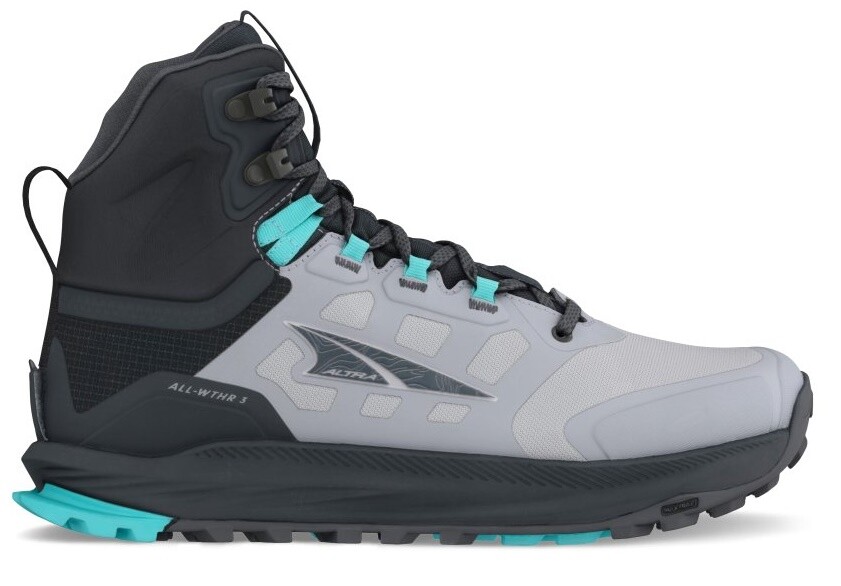 Altra W LONE PEAK 9 WATERPROOF MID BLACK/GRAY Velikost: 38 197642809723