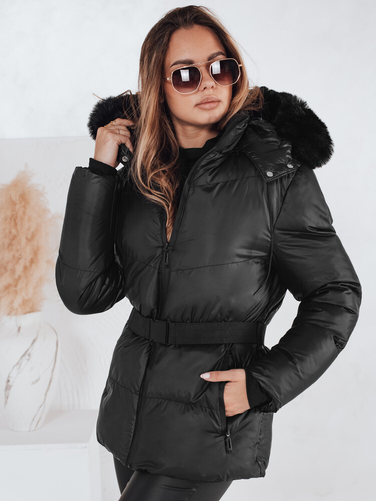 Kurtka damska LOVELINA czarna Dstreet