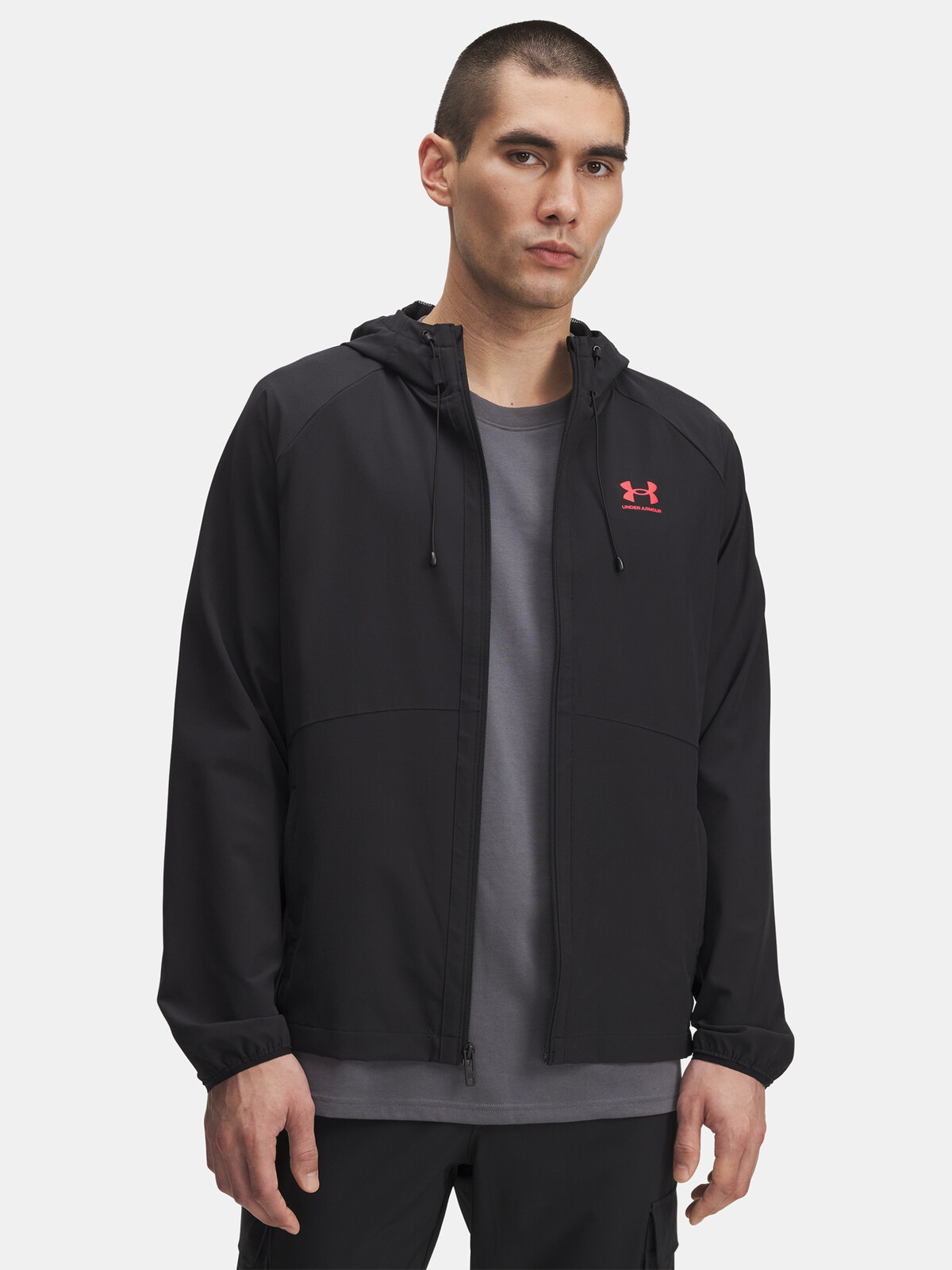 Pánská bunda Under Armour UA Vibe Woven Jacket-BLK - Pánské