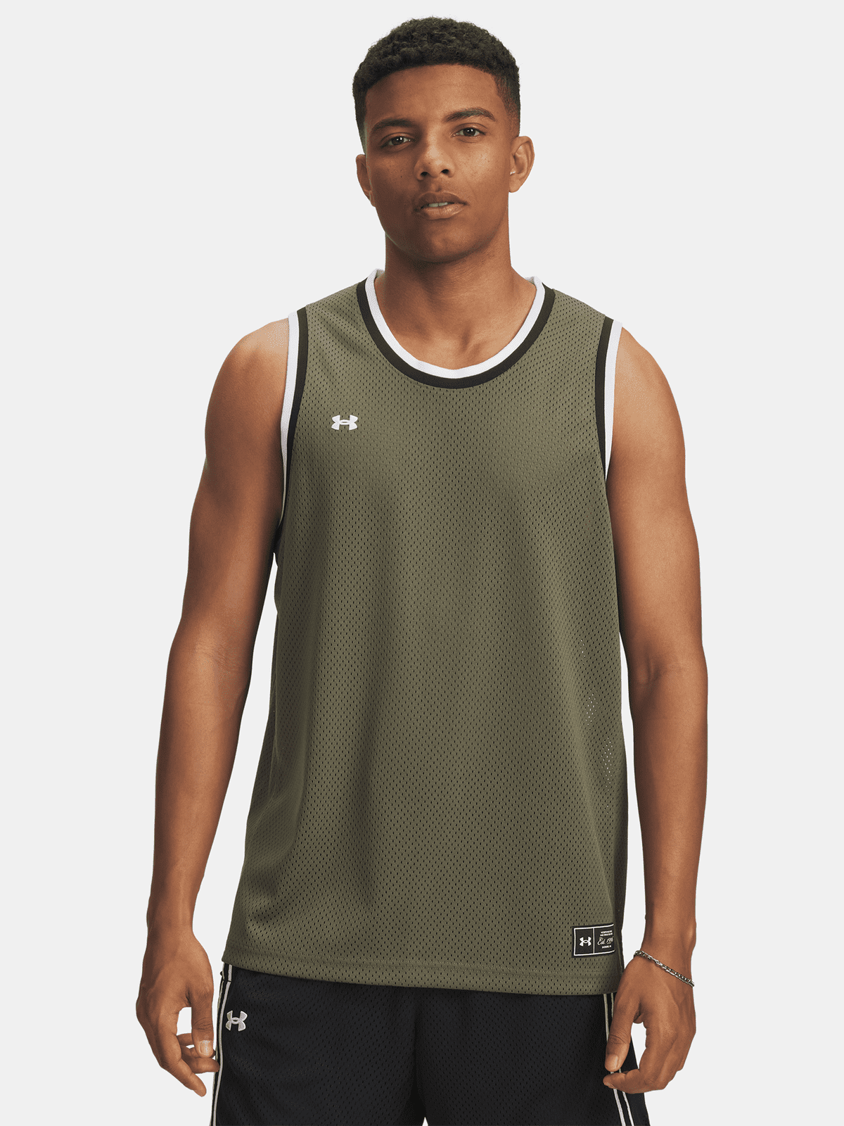 Pánské tílko Under Armour UA Zone Pro Mesh Tank-GRN - Pánské