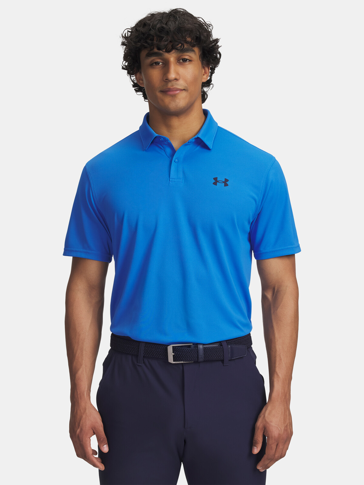 Pánské tričko Under Armour UA T2G Pique Polo-BLU - Pánské