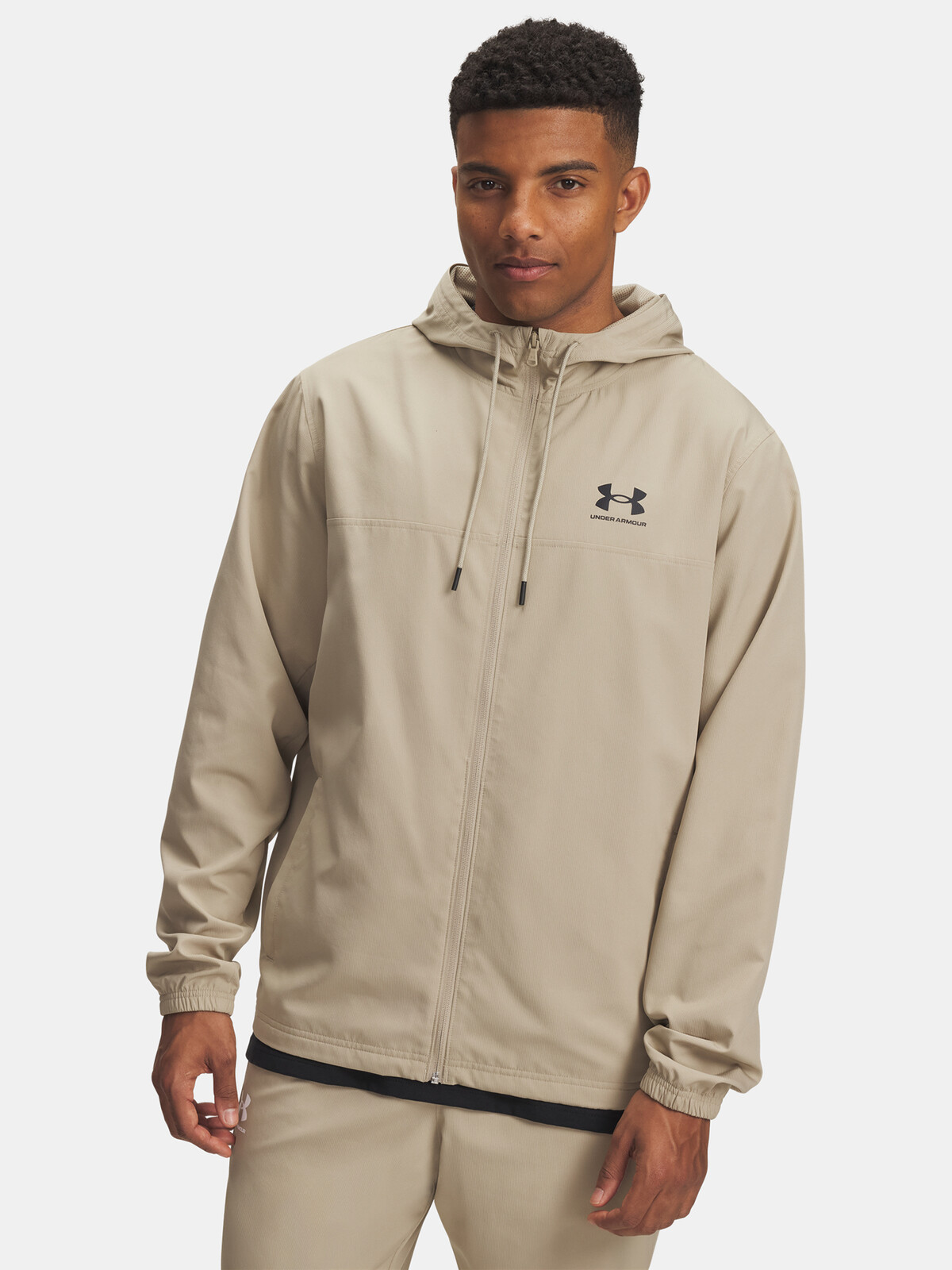 Pánská bunda Under Armour UA Rival Wvn Windbreaker-BRN - Pánské