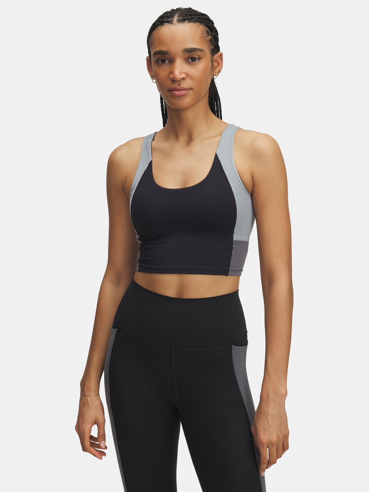 Dámské tílko Under Armour Meridian Colorblock Tank-BLK - Dámské