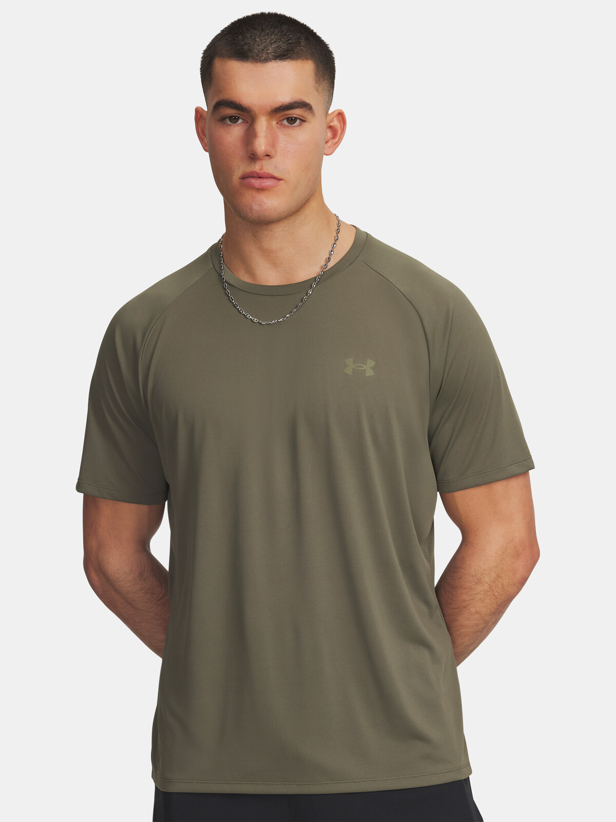 Pánské tričko Under Armour UA Tech 2.0 SS Tee-GRN - Pánské