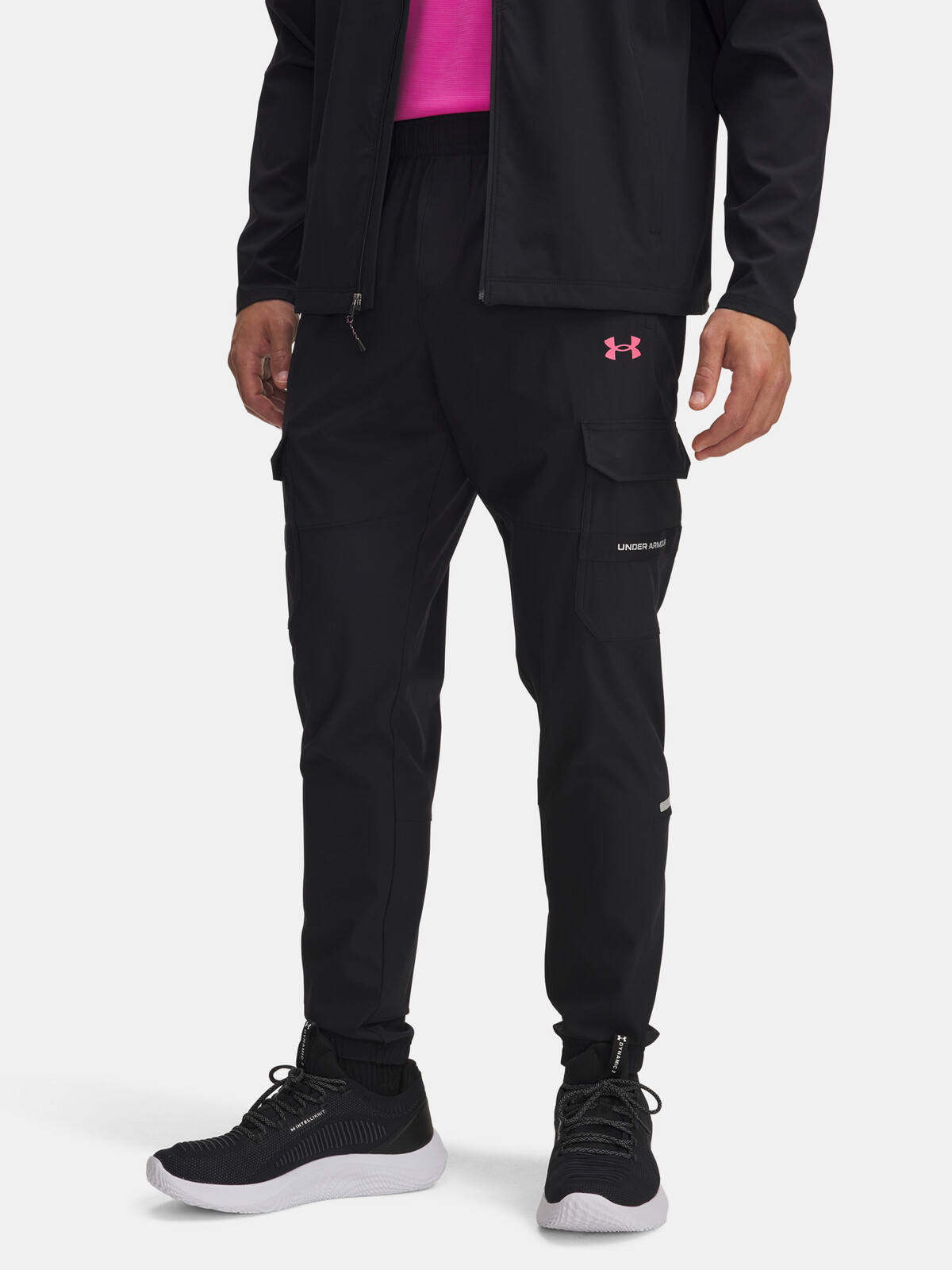 Pánské sportovní kalhoty Under Armour UA Tech Utility Woven Pant-BLK - Pánské