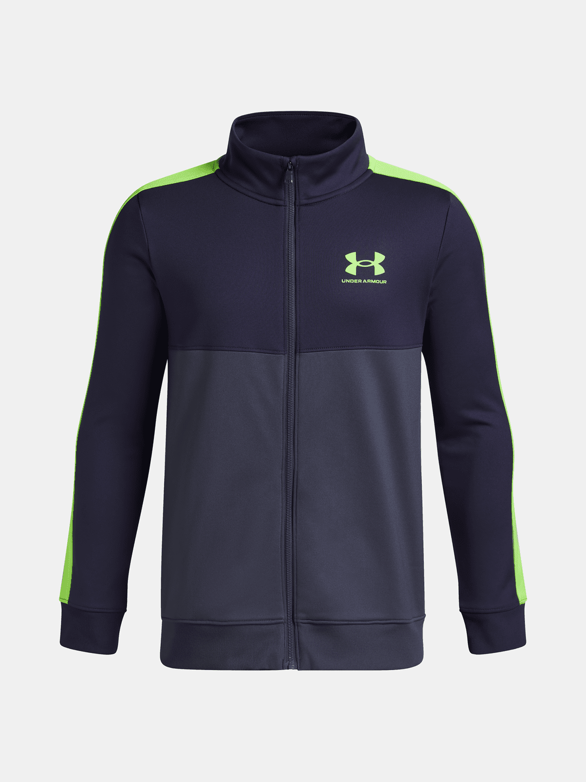 Chlapecká souprava Under Armour UA Rival CB Knit Track Suit-GRY - Kluci