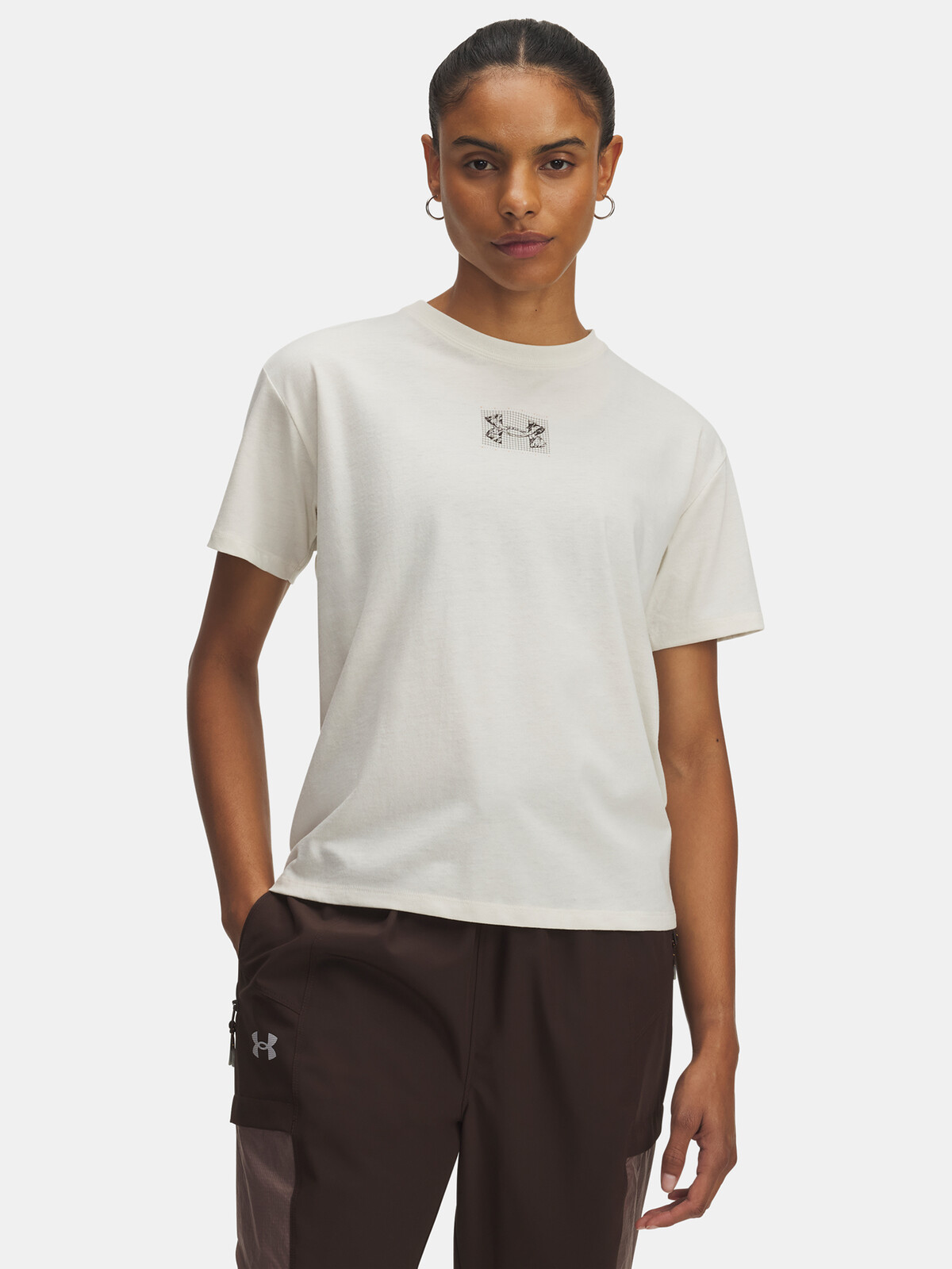 Dámské tričko Under Armour UA Trail Run Graphic-BRN - Dámské