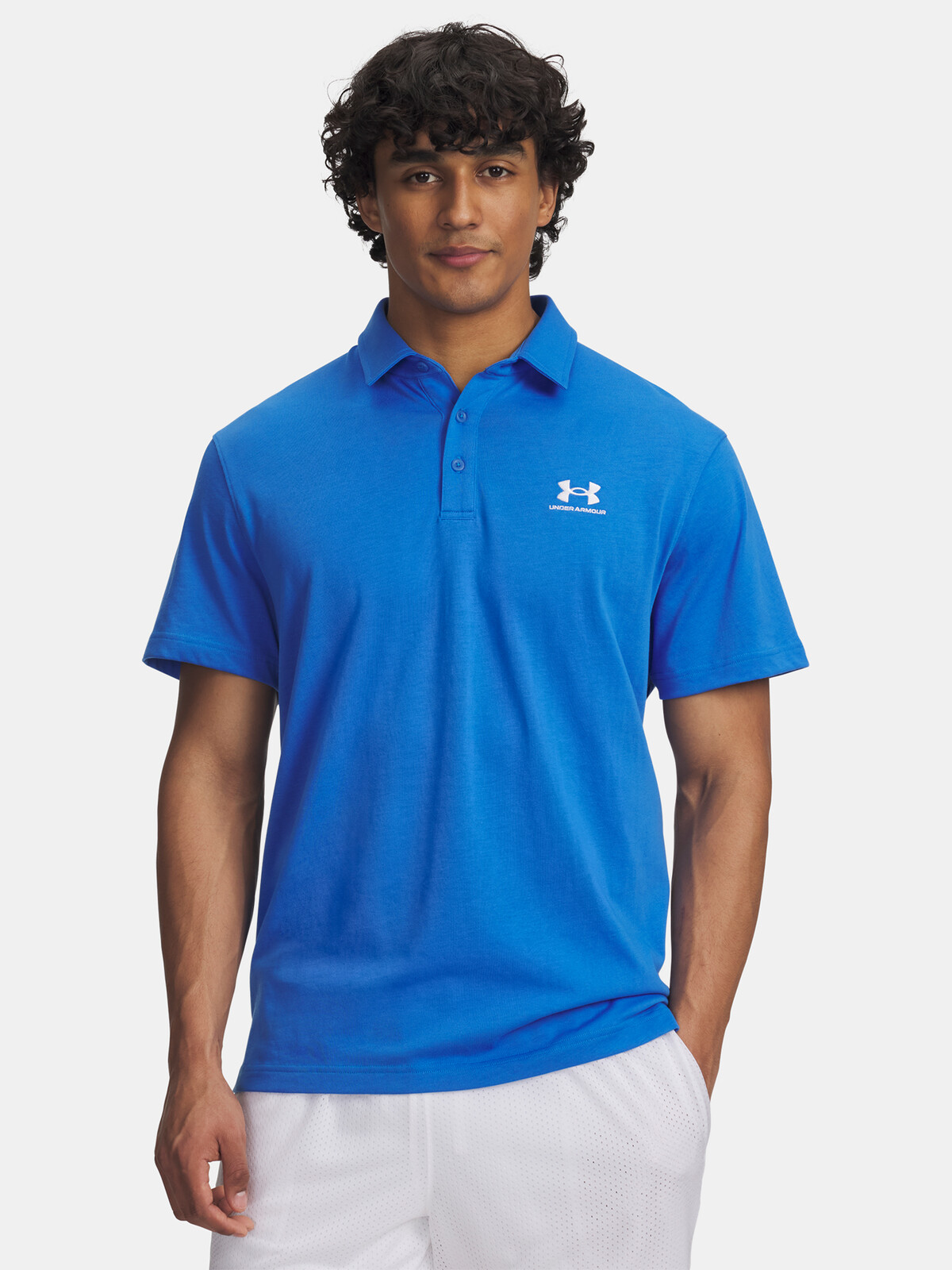 Pánské tričko Under Armour UA Icon Polo-BLU - Pánské