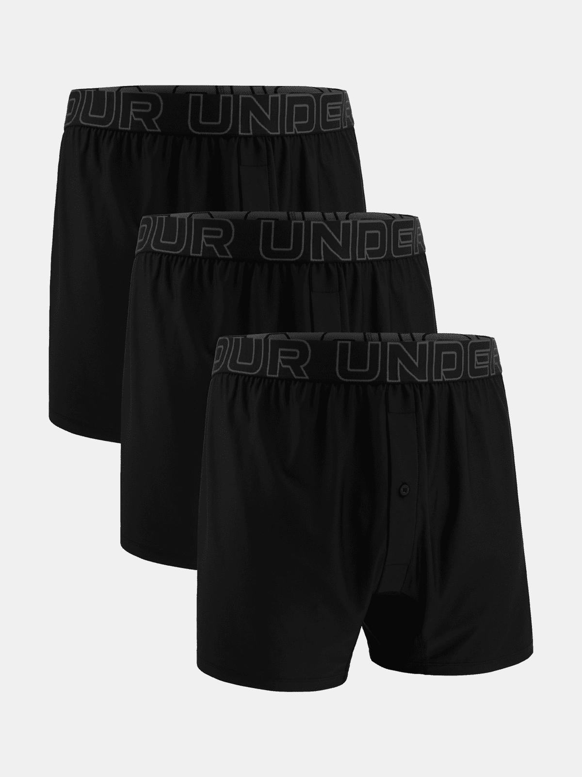 Pánské boxerky Under Armour M UA Lounge Tech Mesh Boxer 6in-3pk - Pánské