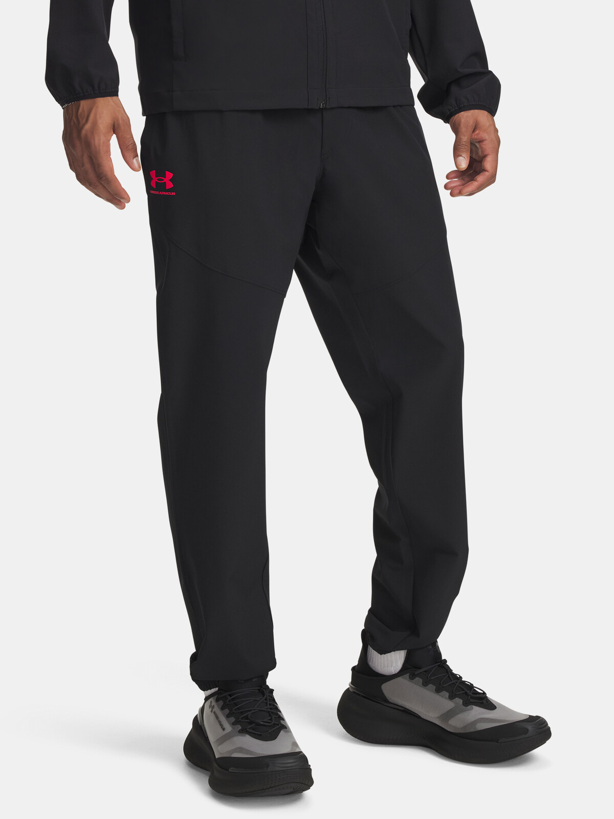 Pánské tepláky Under Armour UA Vibe Woven Jogger-BLK - Pánské