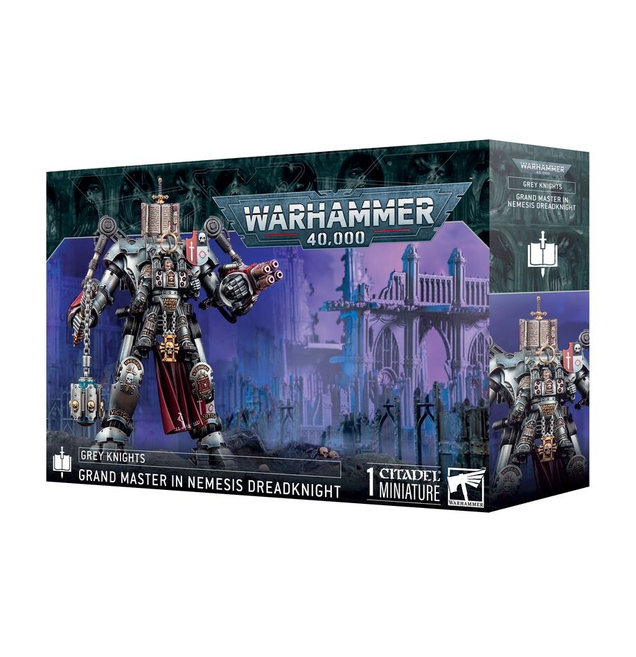 Games Workshop Warhammer 40000: Grey Knights: Grand Master in Nemesis Dreadknight