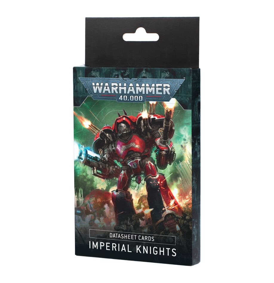 Games Workshop Warhammer 40000: Datasheet Cards: Imperial Knights