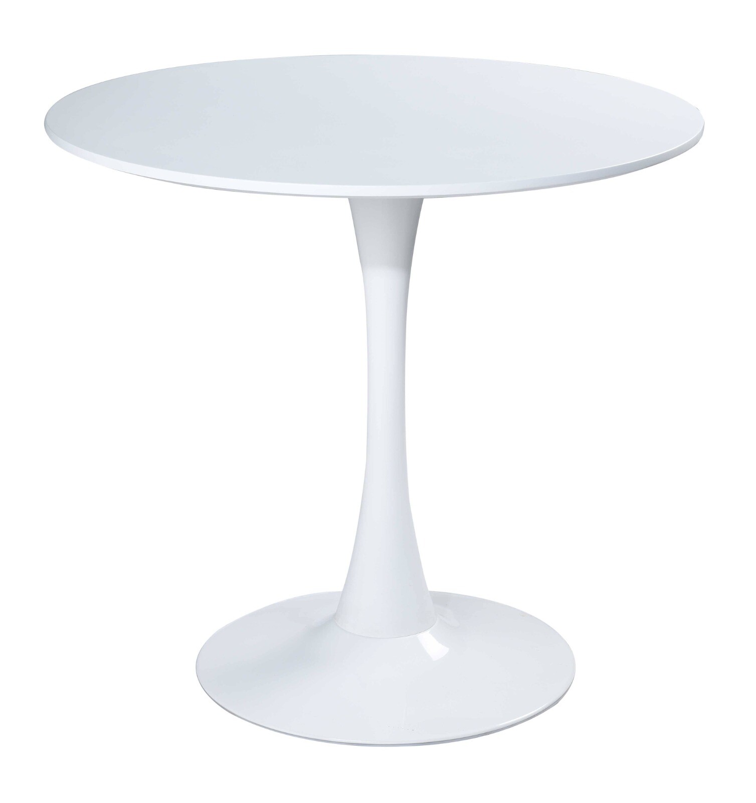 IDA Kulatý jídelní stůl BELLA - Bílý, 70 cm
