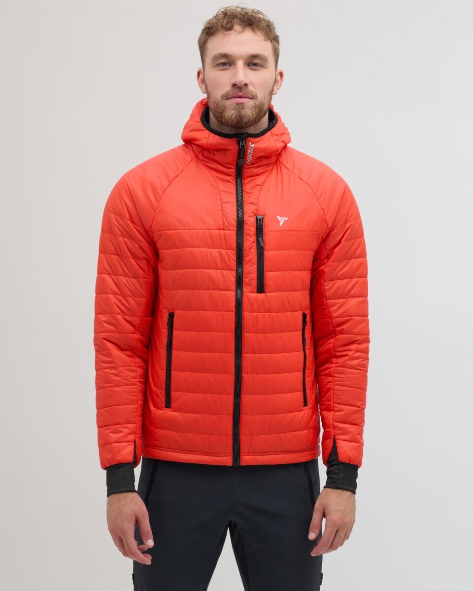 Pánská primaloft bunda silvini rutor červená s
