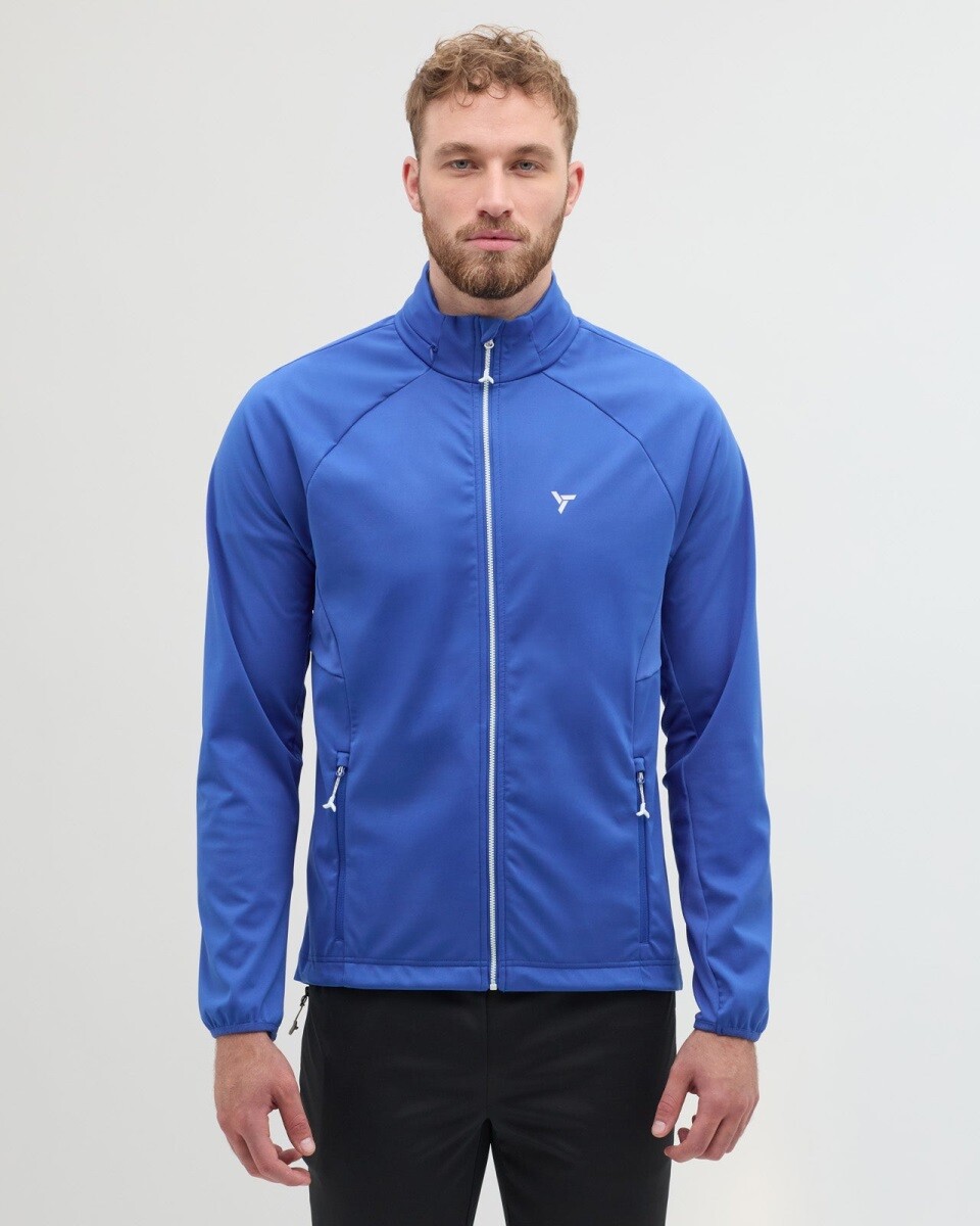 Pánská softshellová bunda silvini cassiano modrá/šedá s