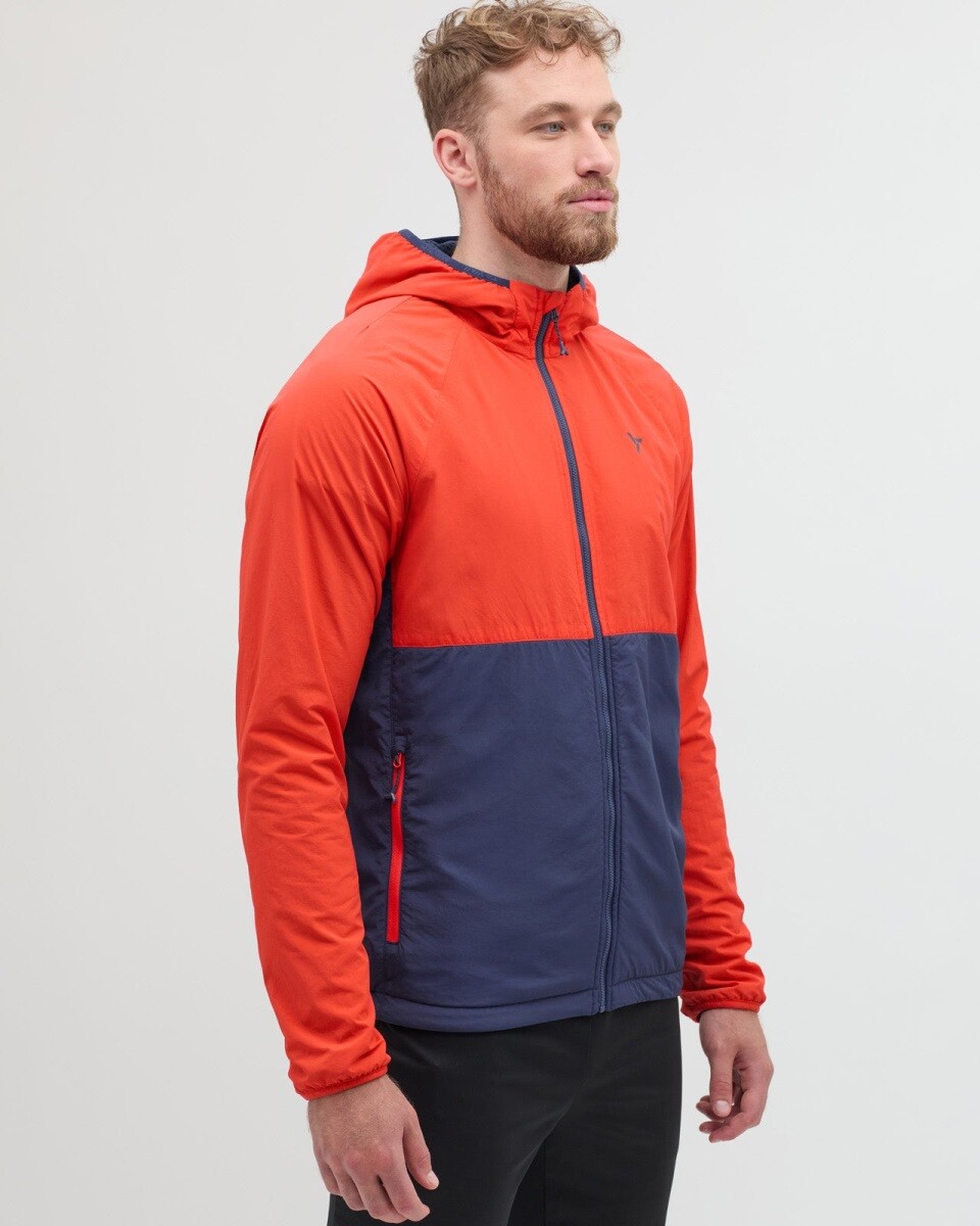 Pánská outdoorová bunda silvini gralbo červená/modrá s