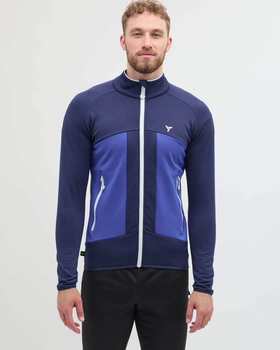 Pánská mikina silvini valdaoro tmavě modrá/modrá s