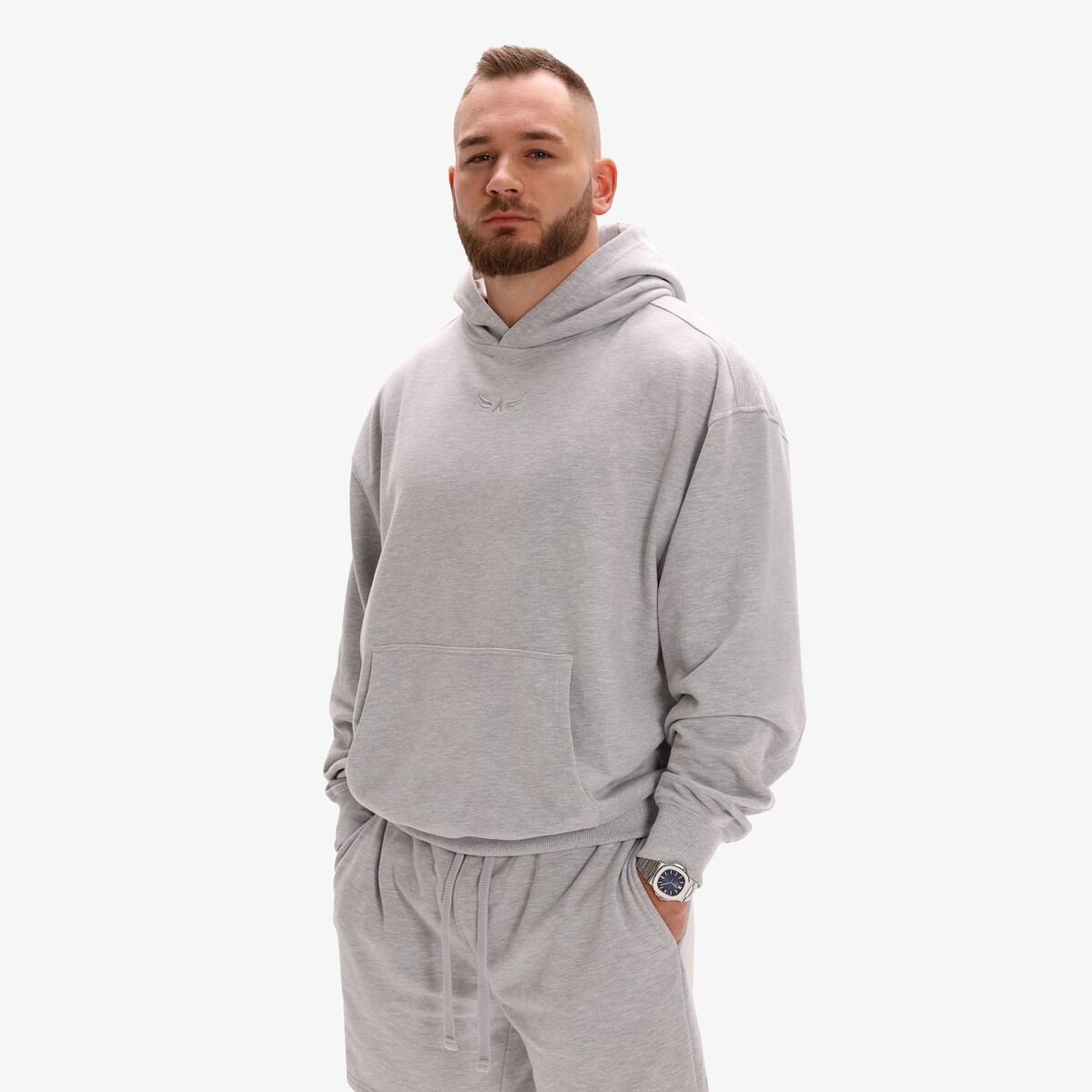 Exalted california core mikina šedá