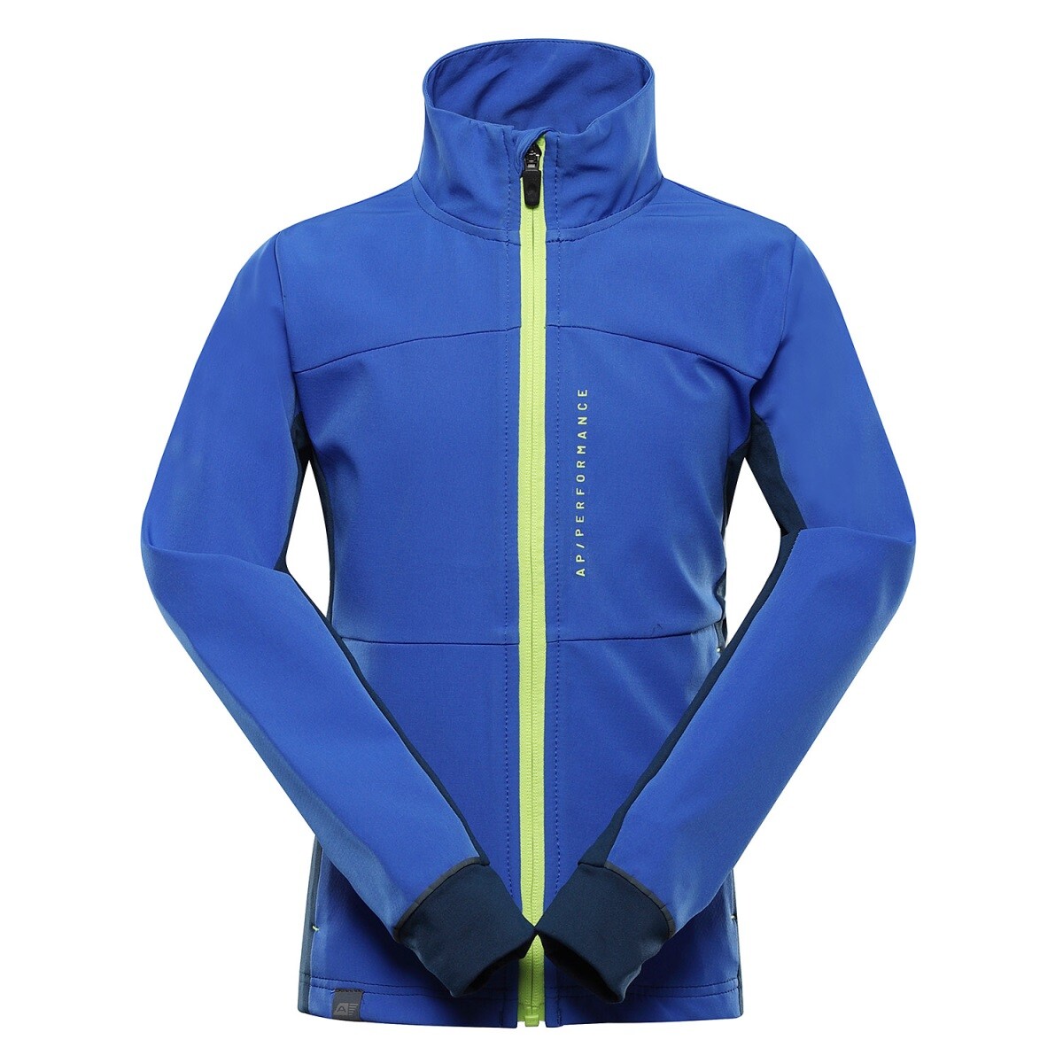 Dětská softshellová bunda alpine pro ukebo 2 modrá 104-110